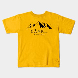 Camping Quote Kids T-Shirt